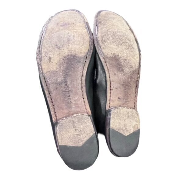 Cole Haan Men's Slip On Loafers Size‎ 9 B Black Brown Basket Weave Soft Leather - Picture 10 of 10